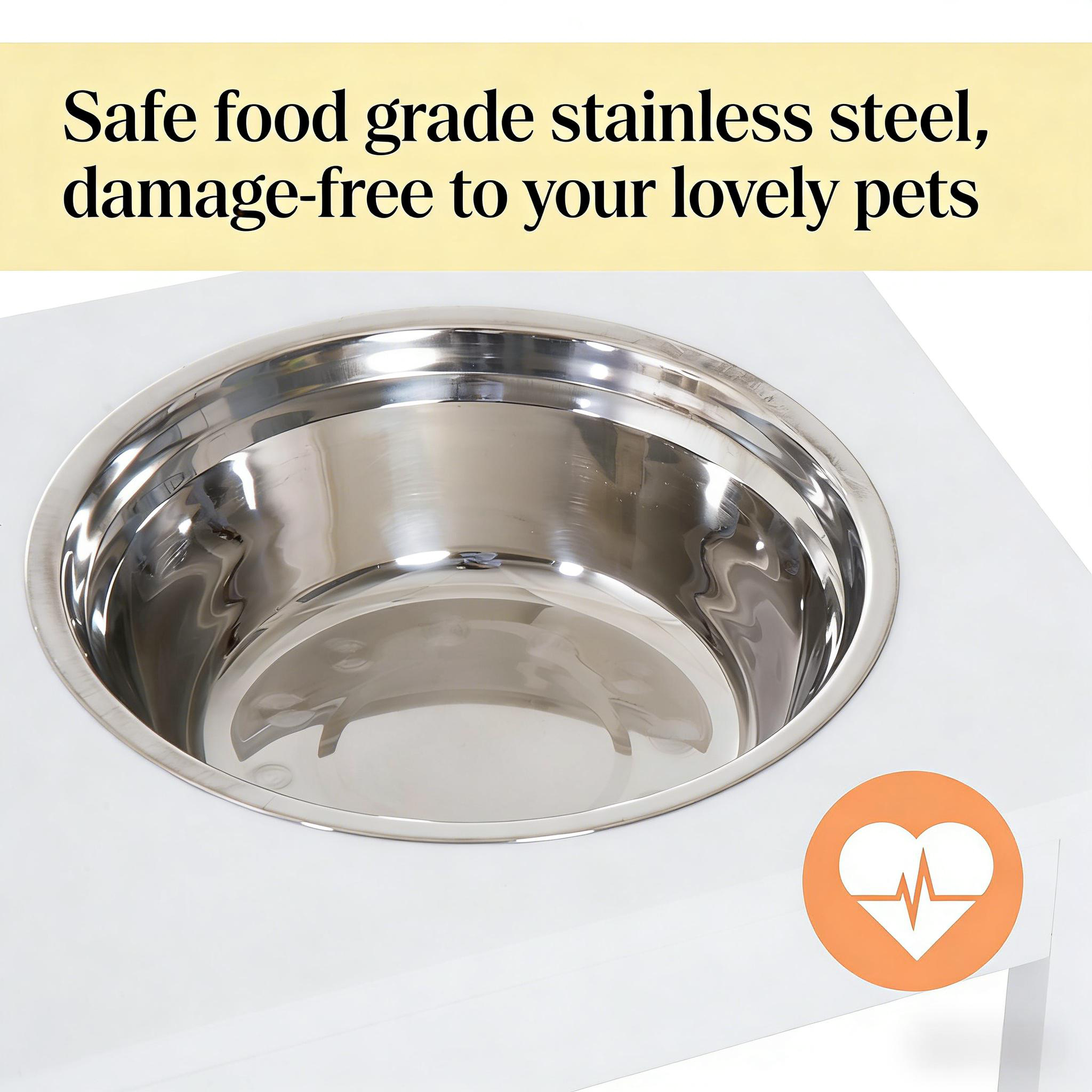 Pet Feeder Stand,Wooden Dog Food Bowls Stand