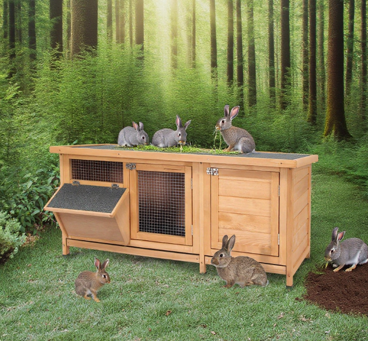 Rabbit Hutch Large Bunny Hutch, Rabbit Cage