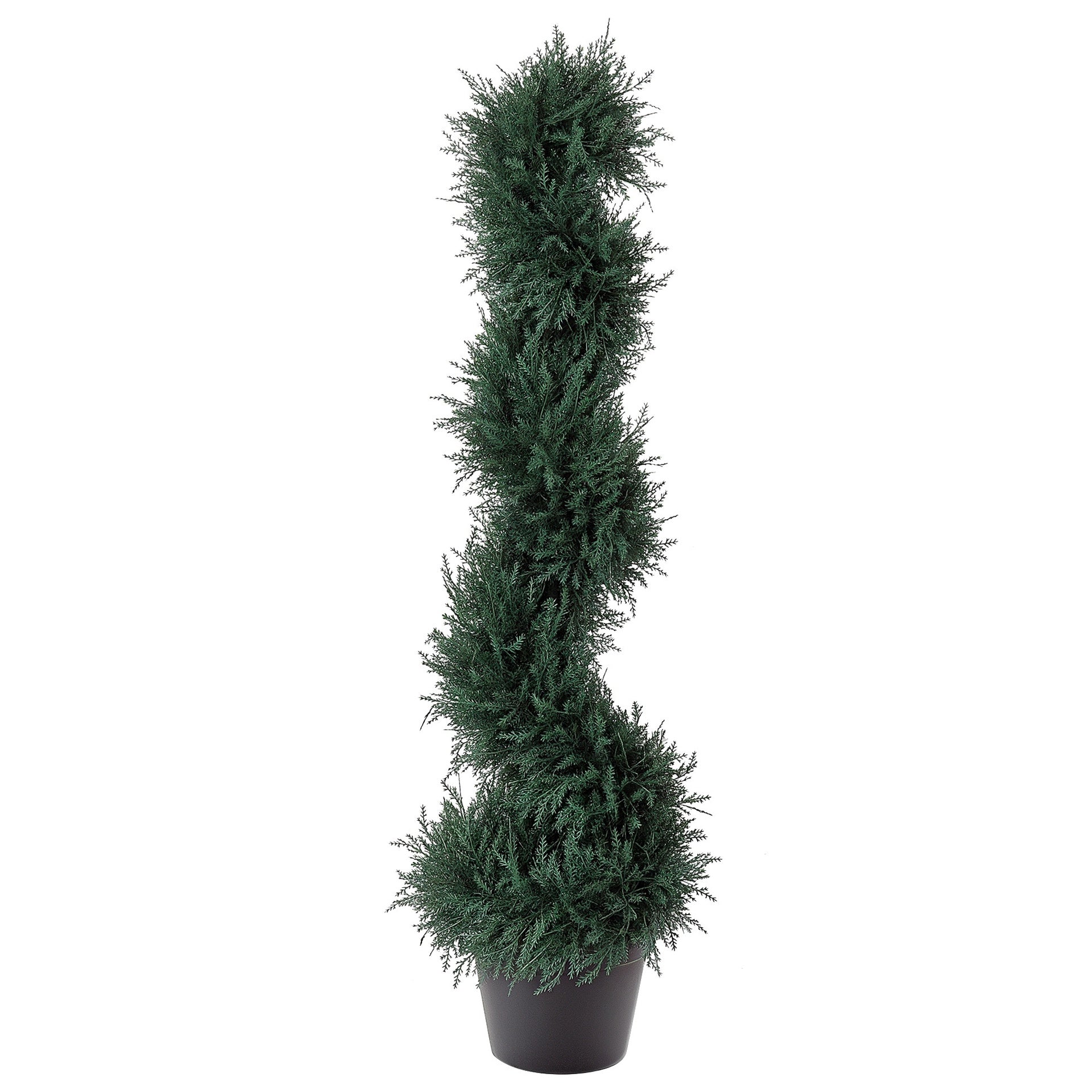 Artifical Cedar Tree Topiary Artificial Faux Cedar Tree Spiral Fake Plant