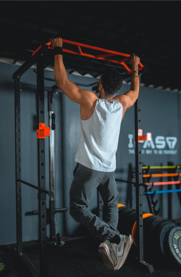 Multi-functional Power Cage, Home Adjustable Pullup Squat Rack 1000Lbs Capacity Comprehensive Fitness Barbell Rack with Weight Bench