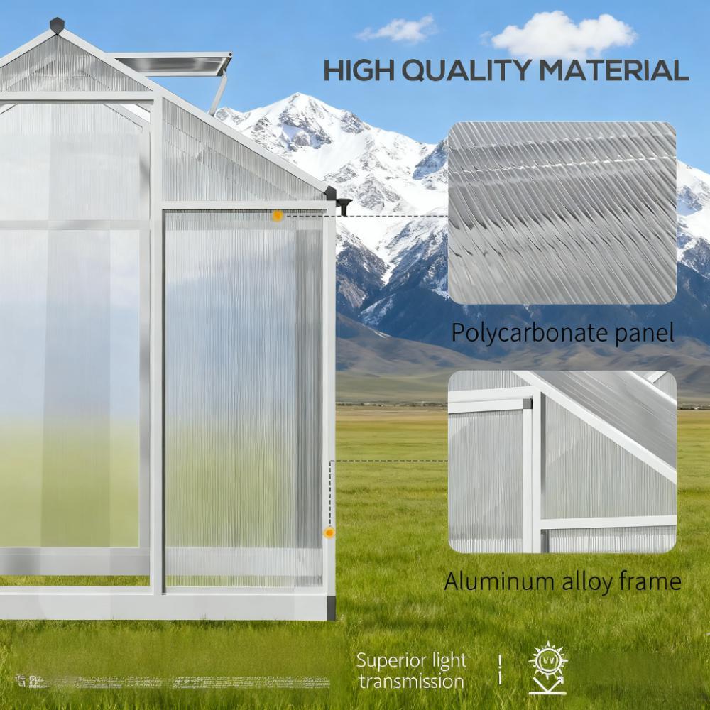 Greenhouse 4' L x 6' W Greenhouse for Winter