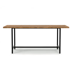 Campbell Dining Table in Burnt Wax