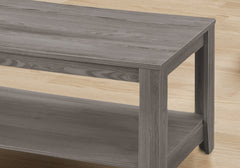 Table Set, 3pcs Set, Coffee, End, Side, Accent, Living Room, Grey Laminate, Transitional