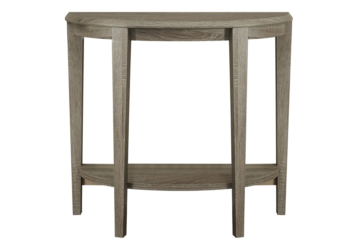Accent Table, Console, Entryway, Narrow, Sofa, Living Room, Bedroom, Brown Laminate, Contemporary, Modern