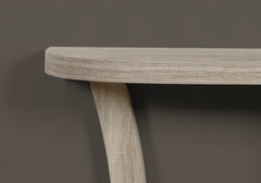 Accent Table, Console, Entryway, Narrow, Sofa, Living Room, Bedroom, Brown Laminate, Contemporary, Modern