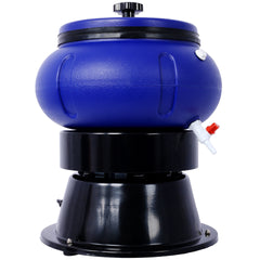 Electric 18 Lbs Vibratory Tumbler  Vibratory Tumbler Bowl for Polishing Metal