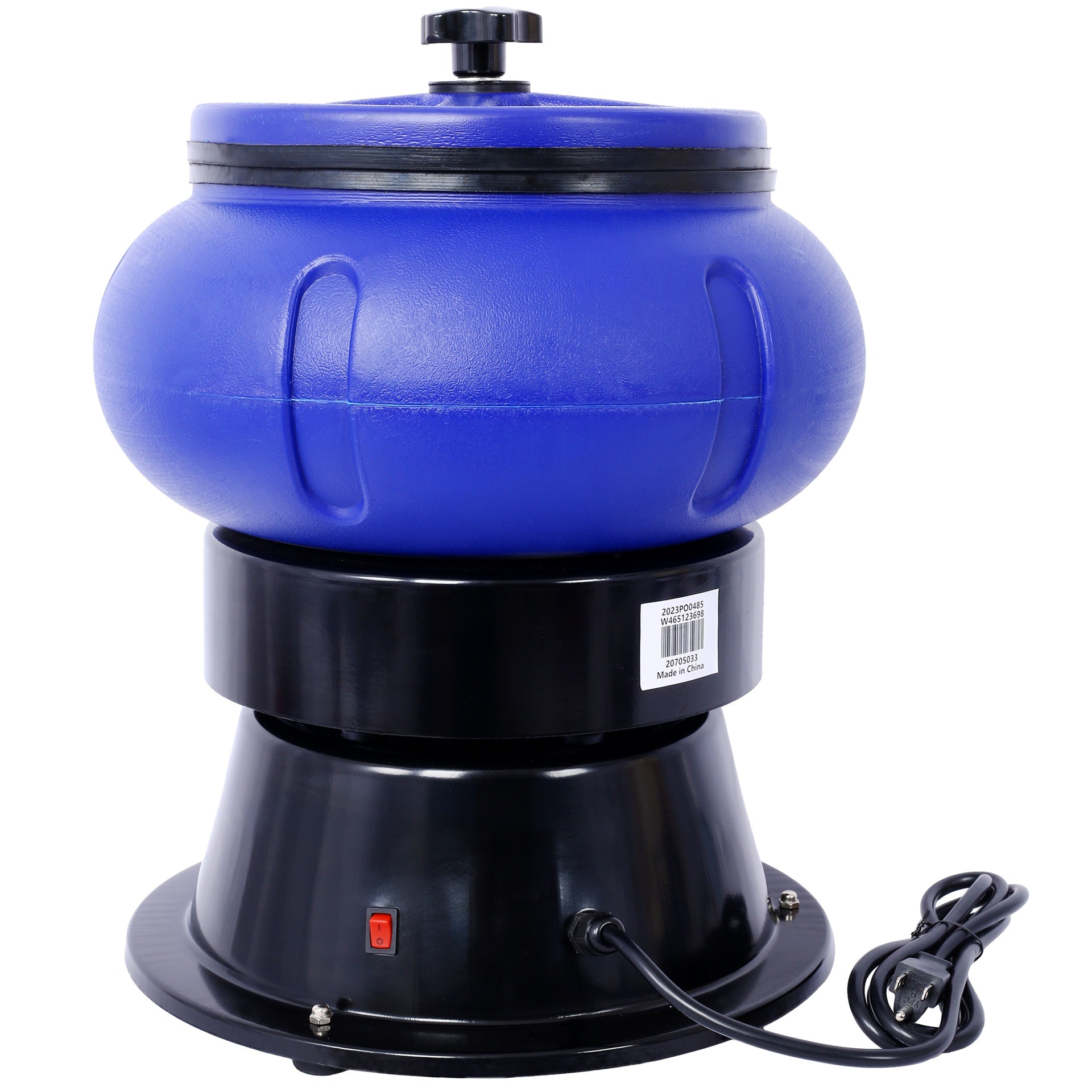 Electric 18 Lbs Vibratory Tumbler  Vibratory Tumbler Bowl for Polishing Metal