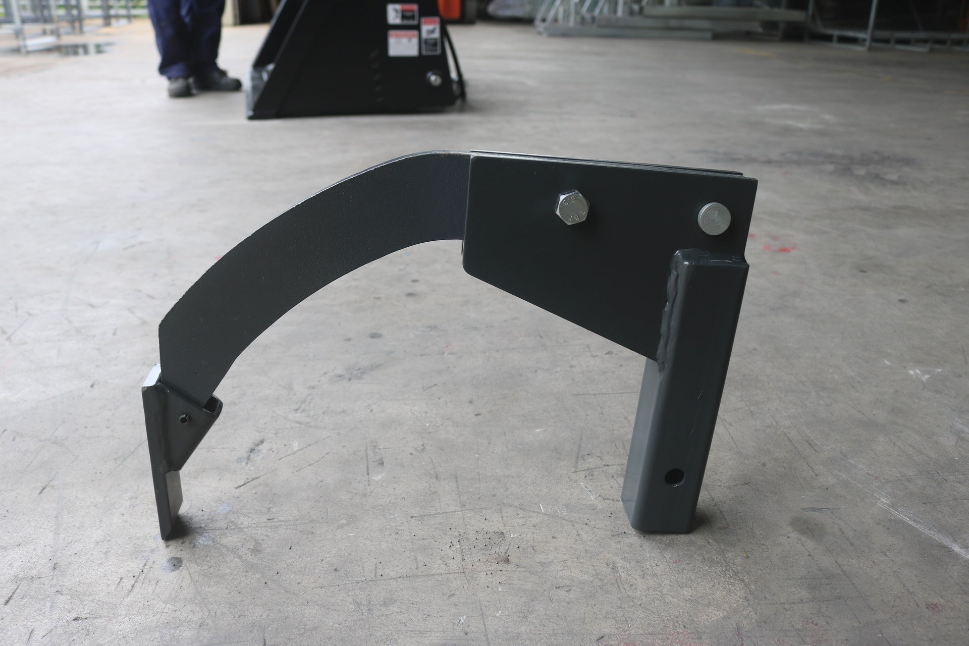Landy Attachments Hitch Receiver Mounted Ripper V2 Used with Category 0 and 1, 3 Point Hitch Adapters