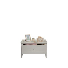 Coffee Table with Elegant Design, Light Gray finish