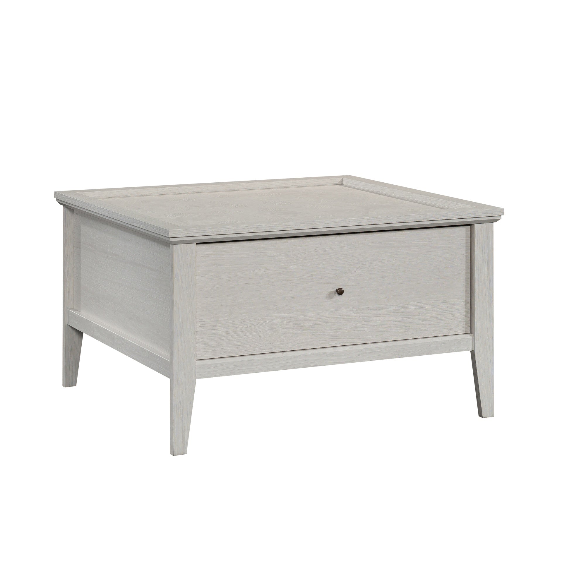 Coffee Table with Elegant Design, Light Gray finish
