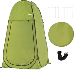 Camping Shower Tent 7FT Instant Pop Up Privacy Tents, Portable Toilet Tent Outdoor Dressing Room, Foldable Camp Sun Shelter for Beach Fishing