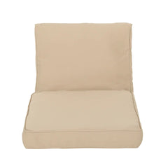 HONOLULU CLUB CHAIR CUSHION SET, BACK CUSHION AND SEAT CUSHION, TAN, SET OF 1, (52918.00 CUSHION SET)