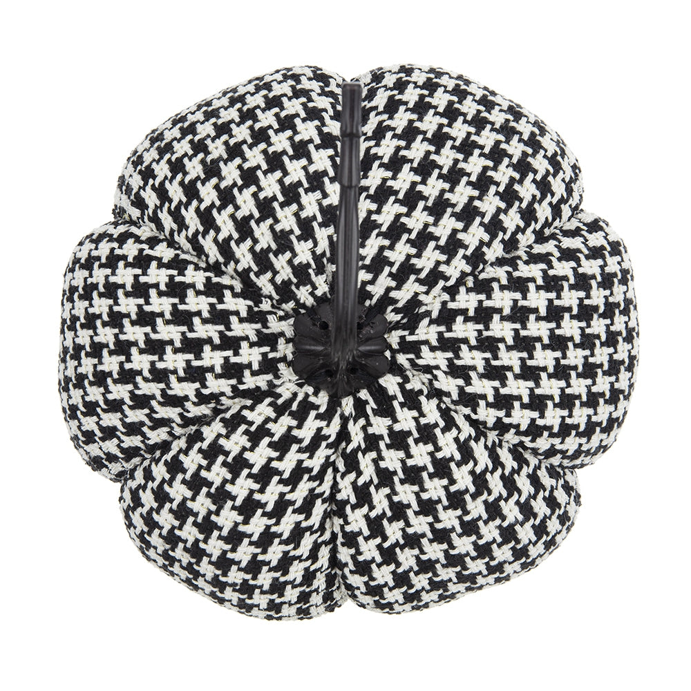 7x7x7.5" Fabric Pumpkin Decor, for Holiday Halloween Decoration