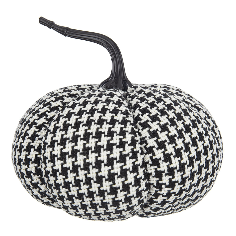 7x7x7.5" Fabric Pumpkin Decor, for Holiday Halloween Decoration