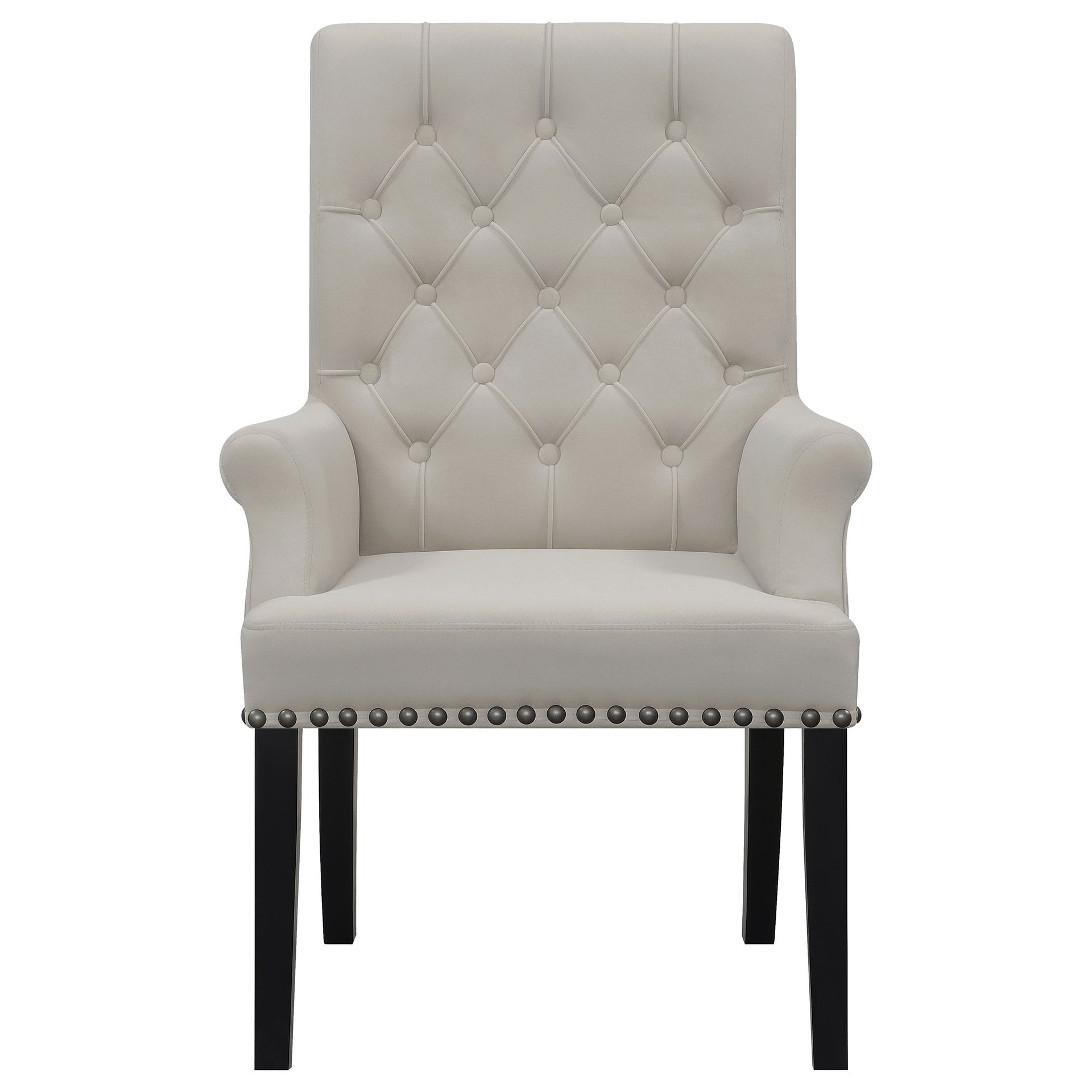 Norwich Sand Upholstered Dining Arm Chair