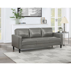 Farallone Grey Track Arm Sofa