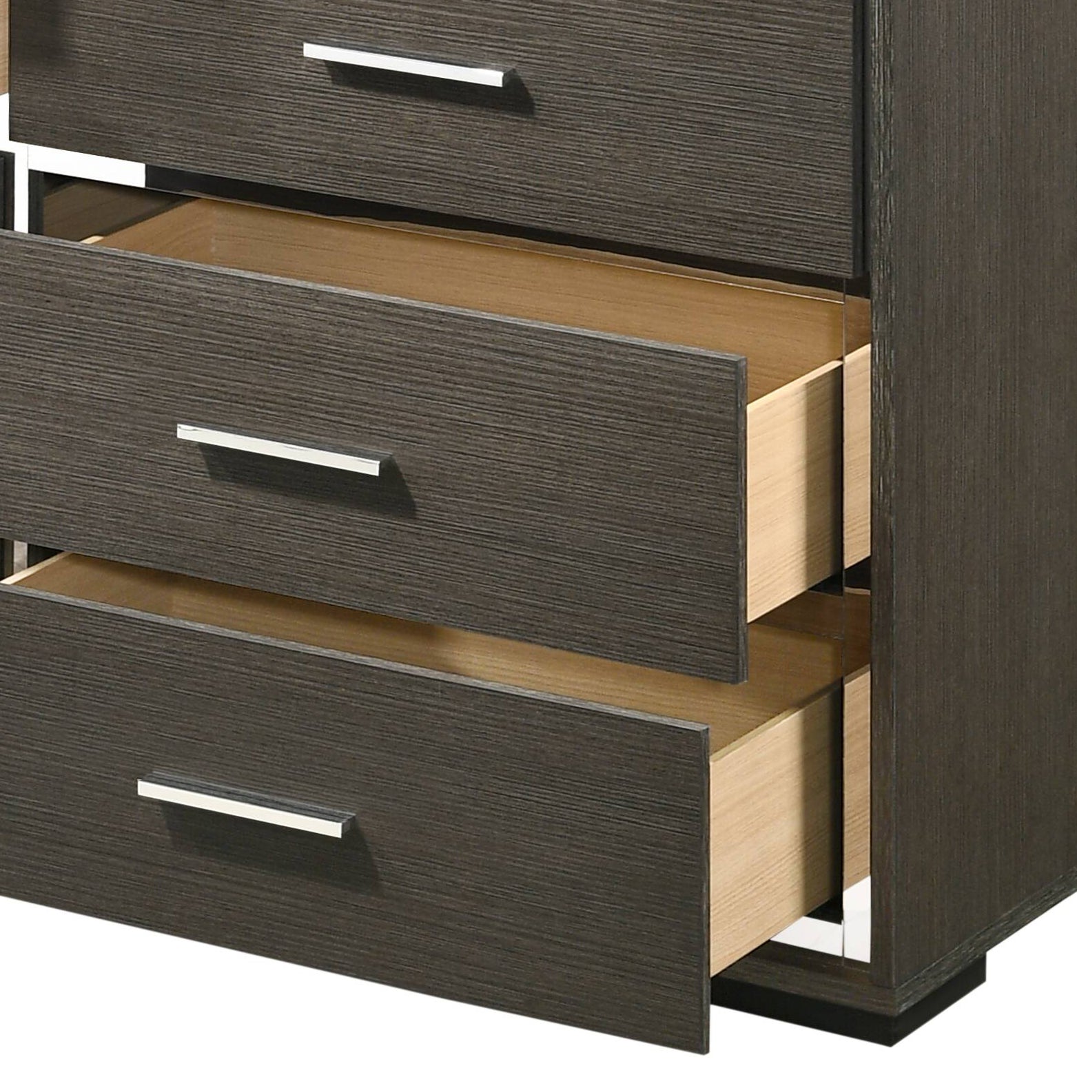 Escher Gray Oak Finish Dresser