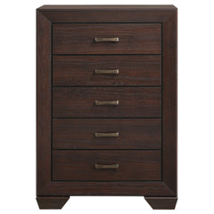 Hadfield Dark Cocoa 5-Drawer Chest