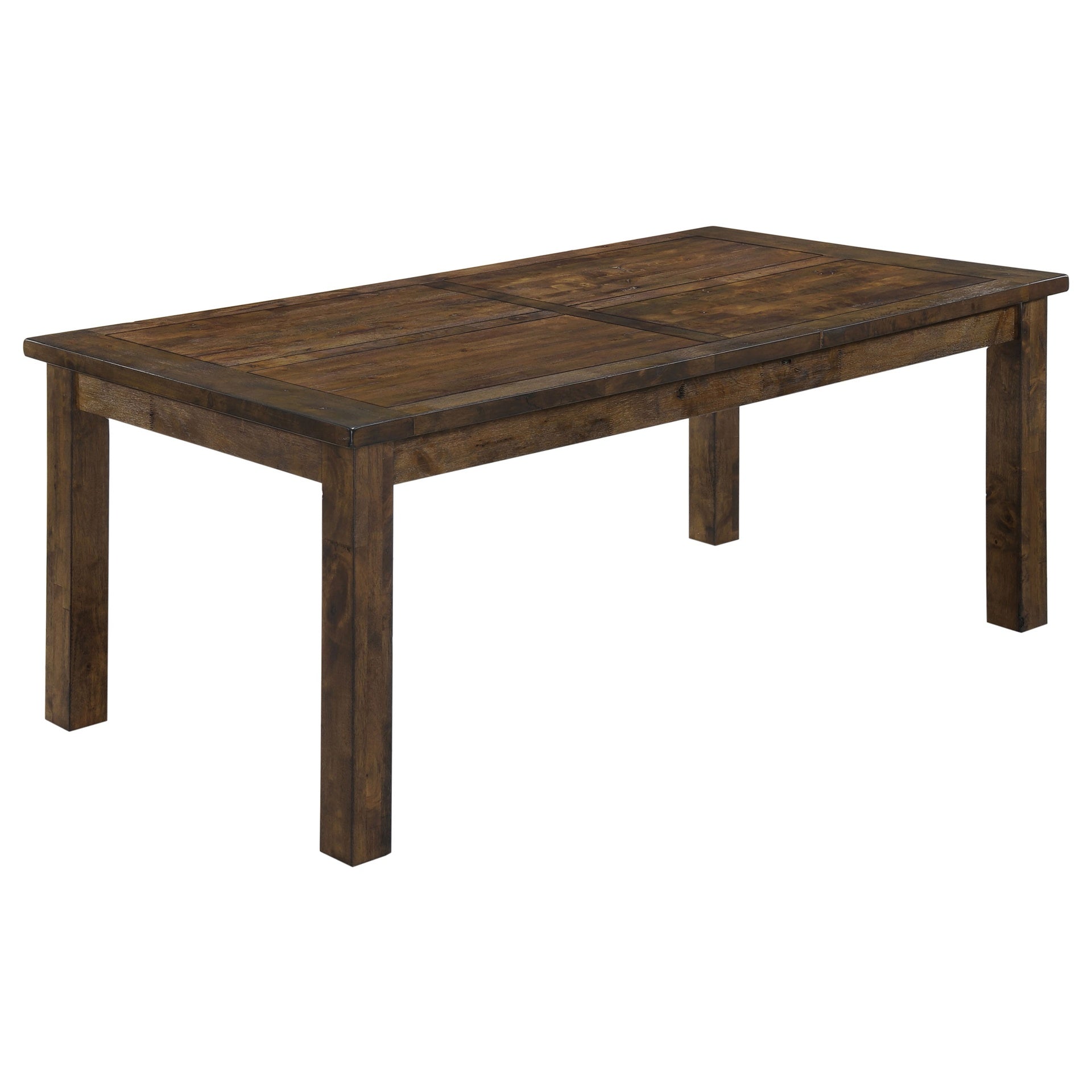 Mina Rustic Golden Brown 9-piece Dining Table Set