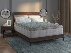Restonic Comfort Care 10" Hybrid, Euro Top,  Individual Pocketed Coil Mattress , Plush Comfort, Full