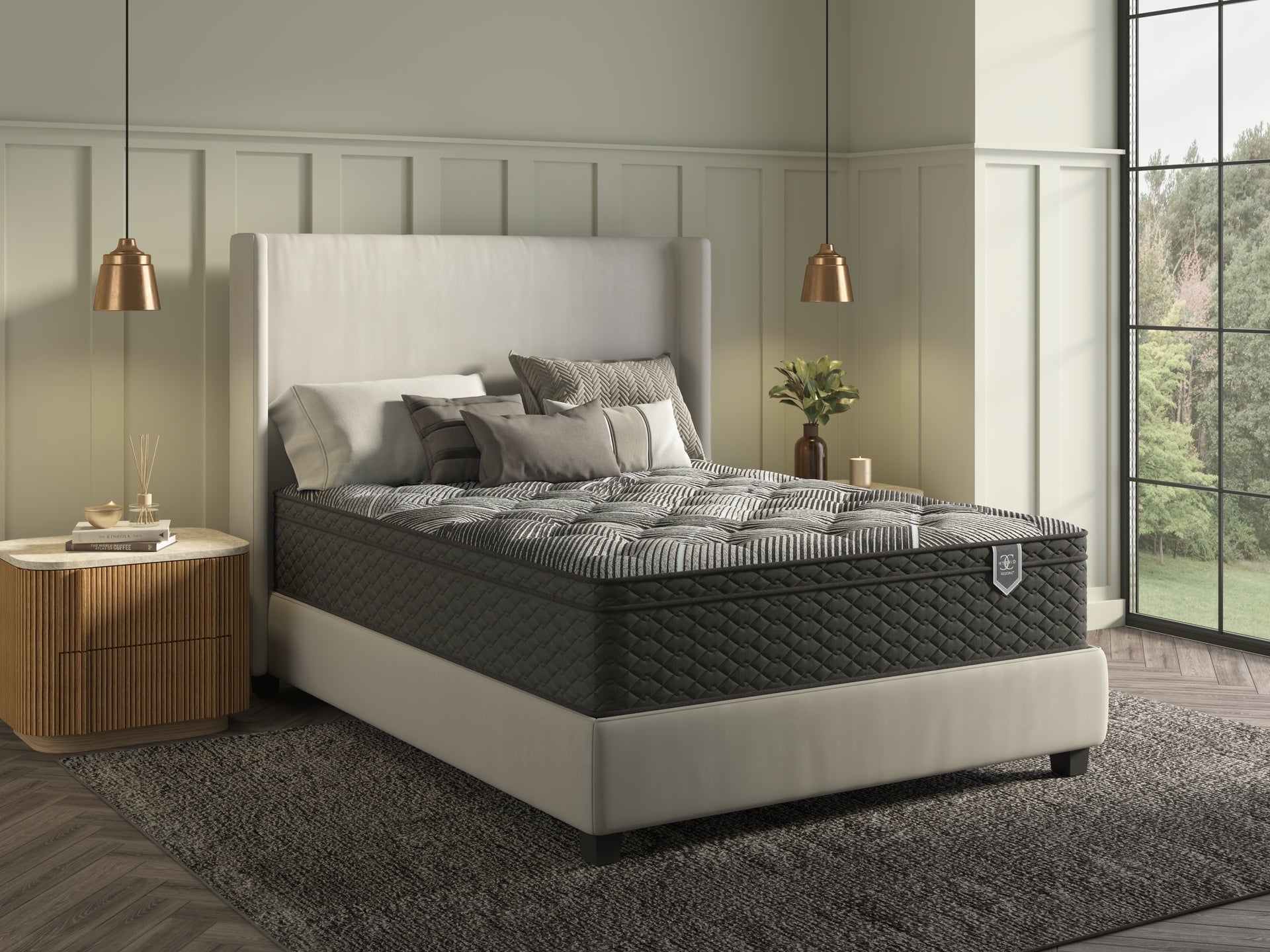 Restonic ComfortCare Hybrid Restful Nights Plush, Queen