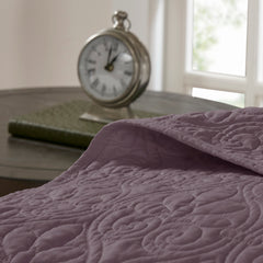 Reversible Bedspread Set Purple King