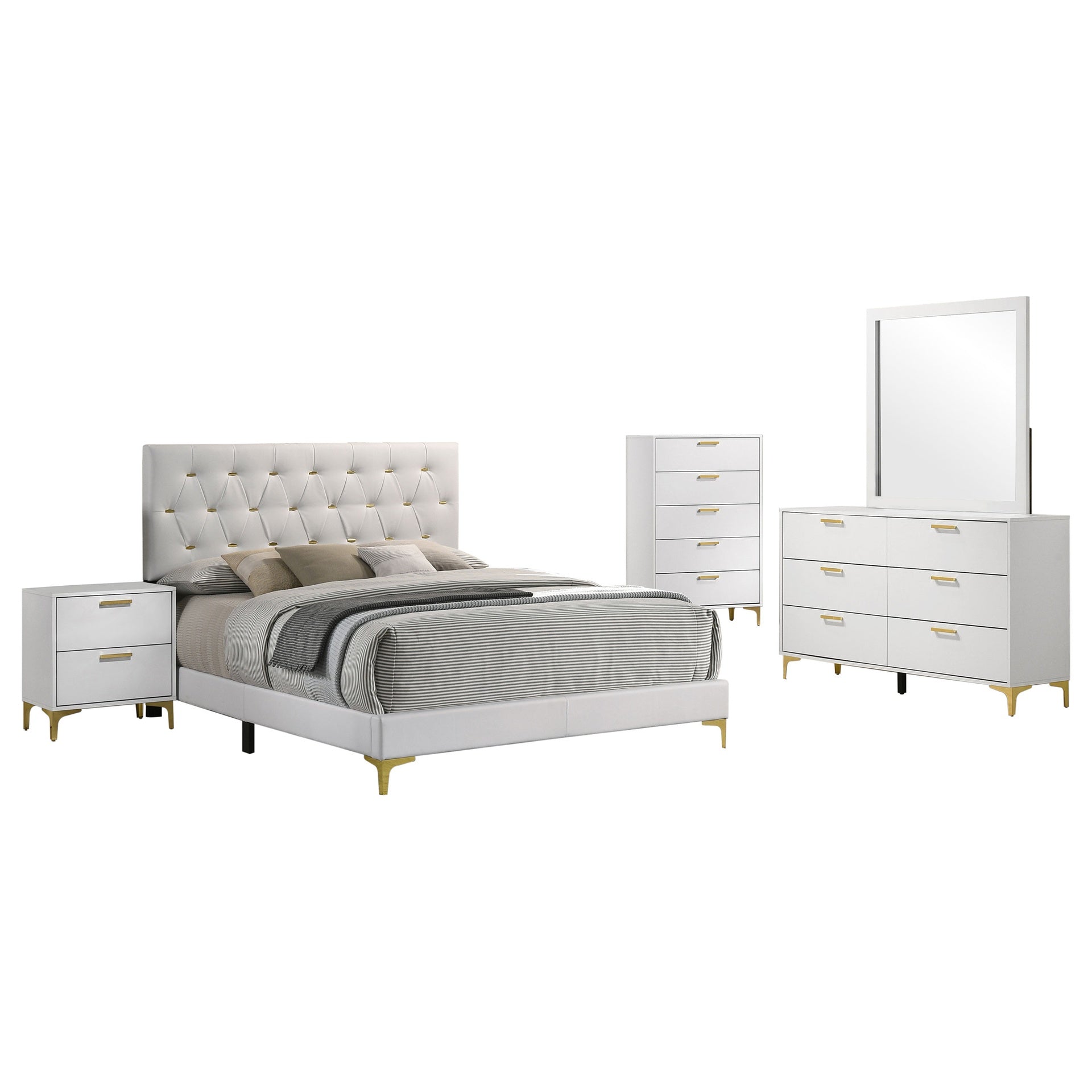 James White 5-piece Queen Bedroom Set