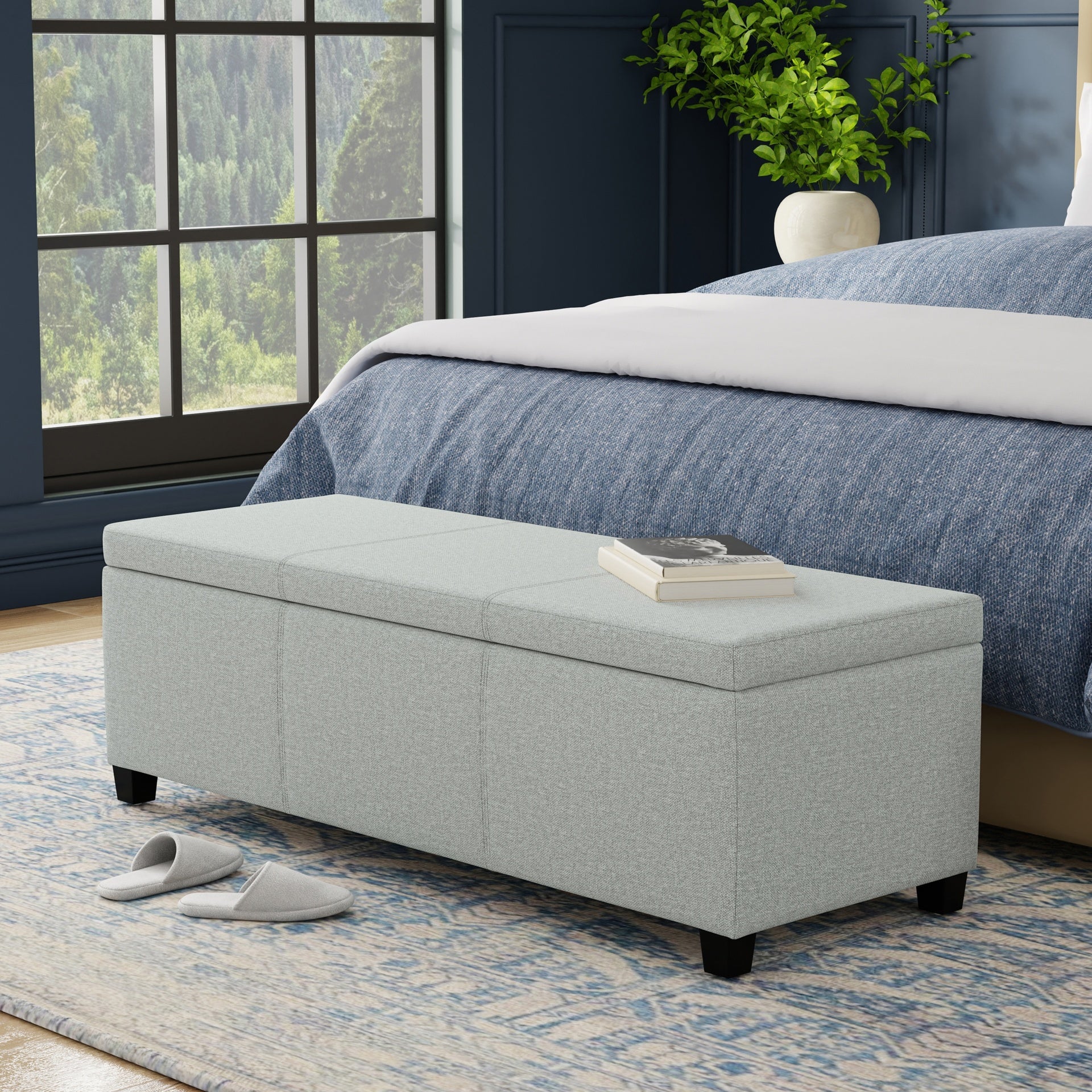 Avalon Storage Ottoman Bench