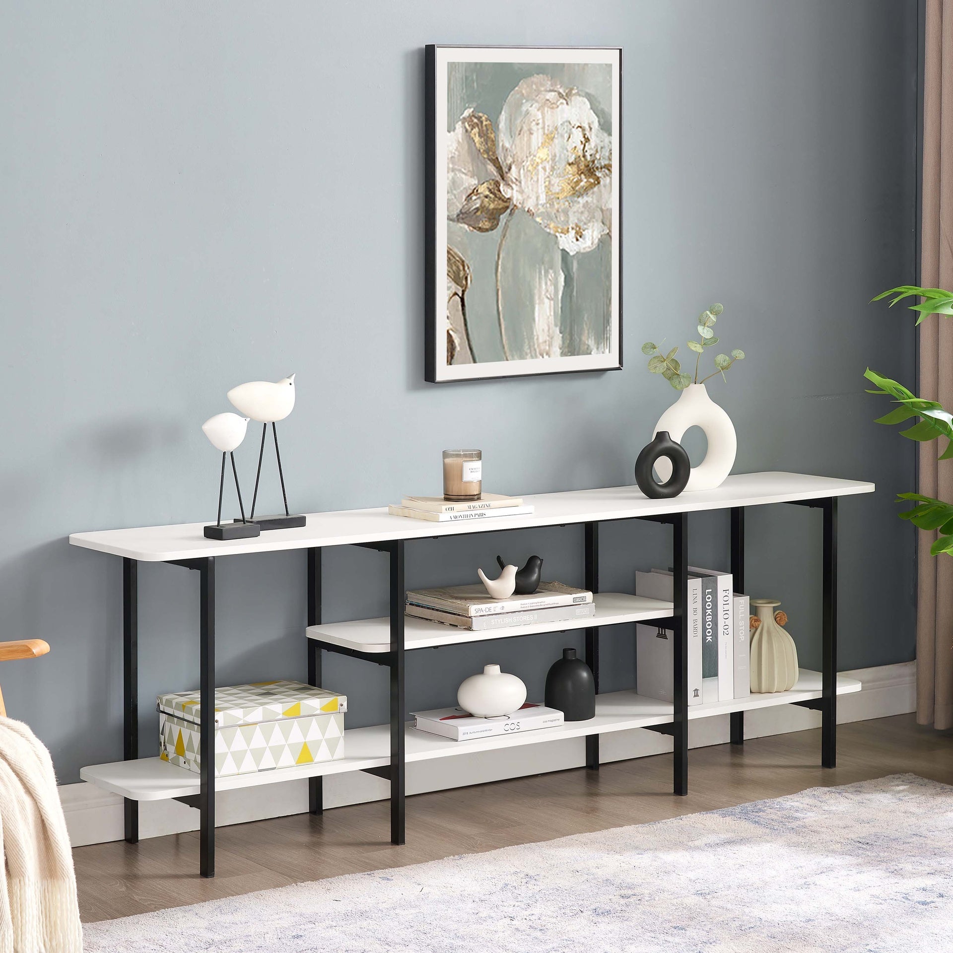 Console Table in White