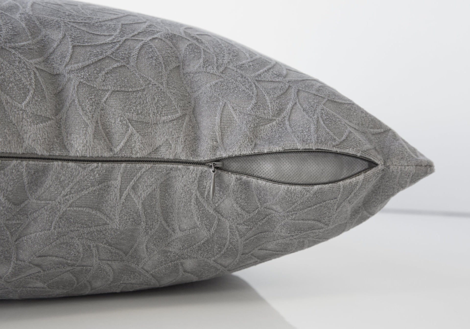 Pillows, 18 X 18 Square, Insert Included, Decorative Throw, Accent, Sofa, Couch, Bedroom, Grey Hypoallergenic Polyester, Modern