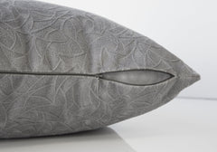 Pillows, 18 X 18 Square, Insert Included, Decorative Throw, Accent, Sofa, Couch, Bedroom, Grey Hypoallergenic Polyester, Modern
