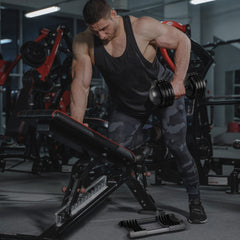 52LBS  Adjustable dumbbell steel and plastic(Rubber coated dumbbell)