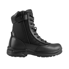 Men's Military Tactical Boots 8 Inch Breathable Side Zipper US Size 10