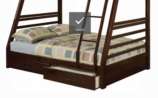 Jason Espresso Finish Twin/Full Bunk Bed