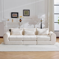 Modular Cloud Sofa, Convertible Folding Sofa Bed, Sectional Cushioned Sofa - Perfect for Living Room, Bedroom & Entertainment Space
