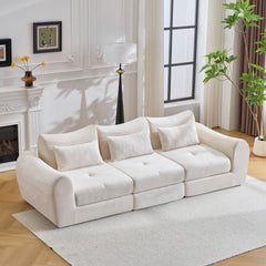 Modular Cloud Sofa, Convertible Folding Sofa Bed, Sectional Cushioned Sofa - Perfect for Living Room, Bedroom & Entertainment Space