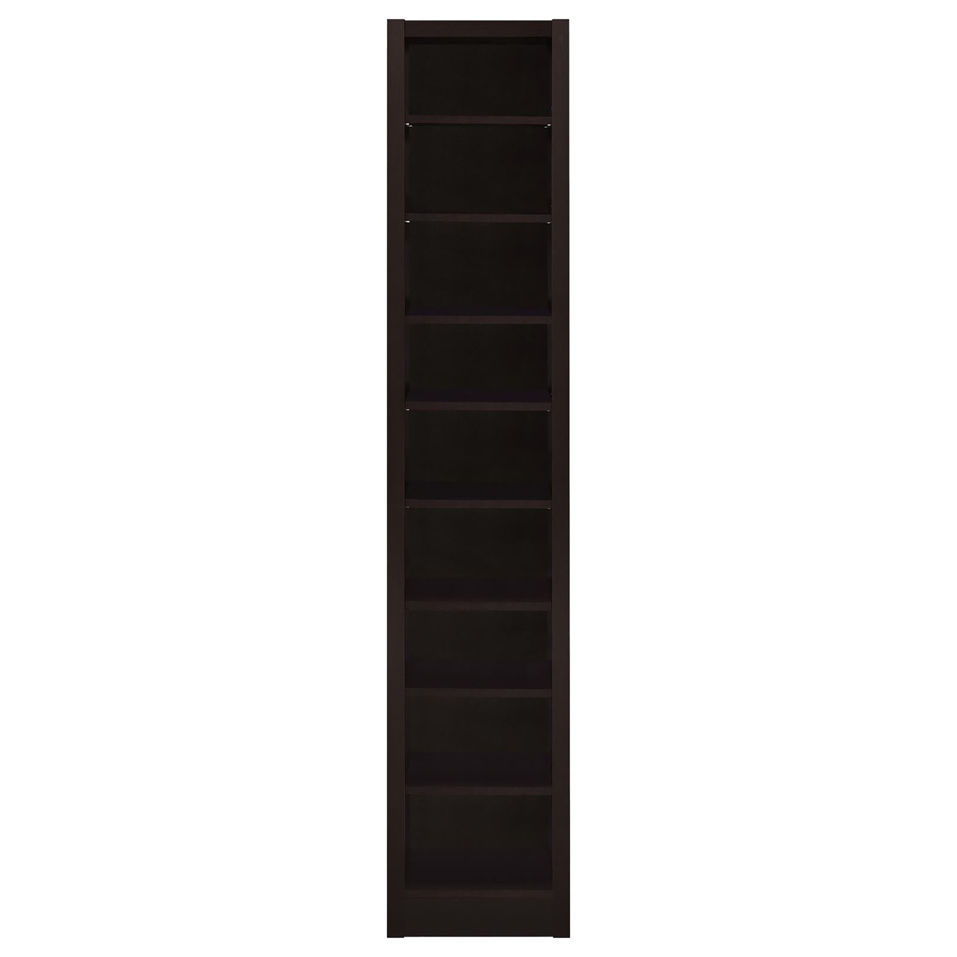 Cappuccino Rectangular Bookcase