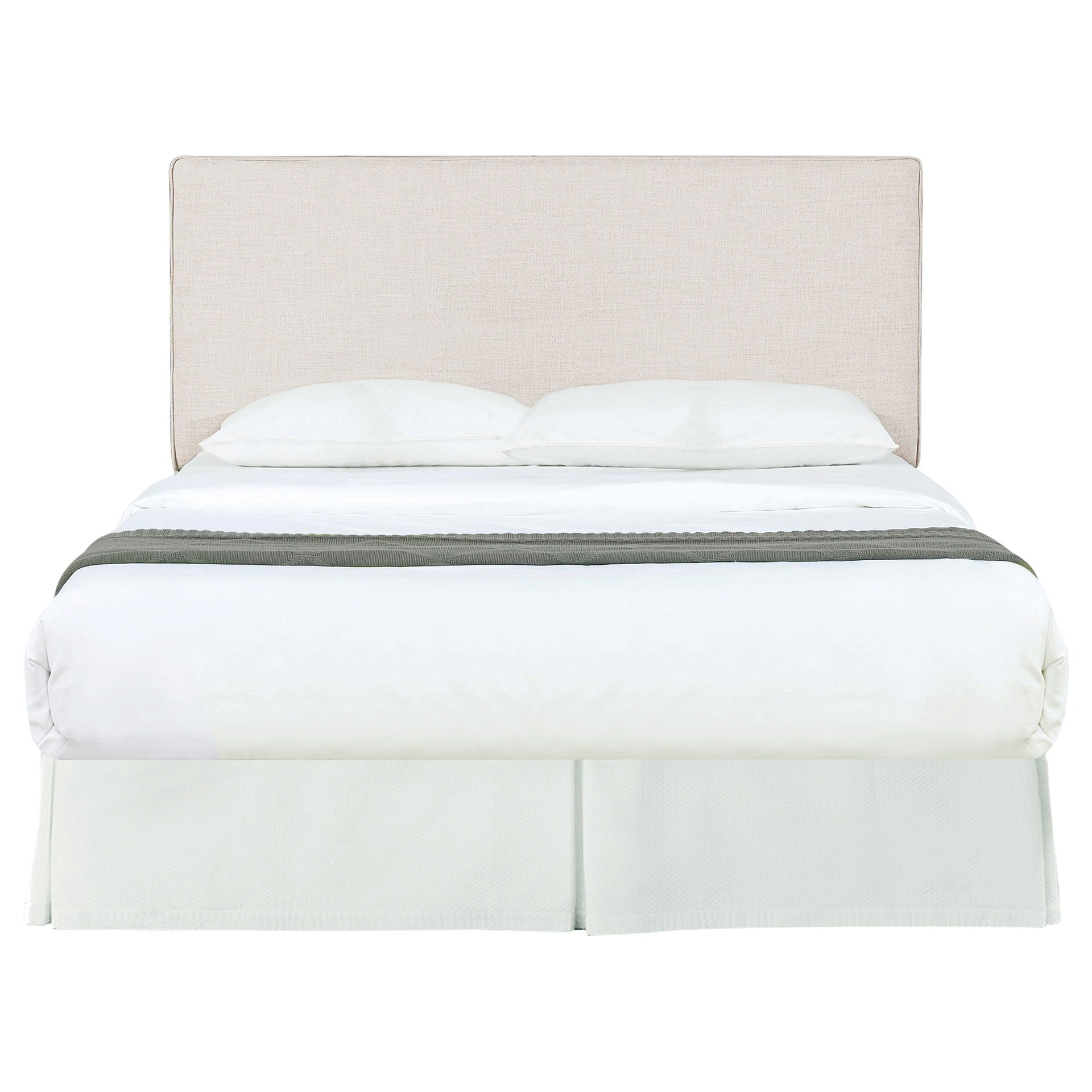 Sand Headboard with Self-welt Details