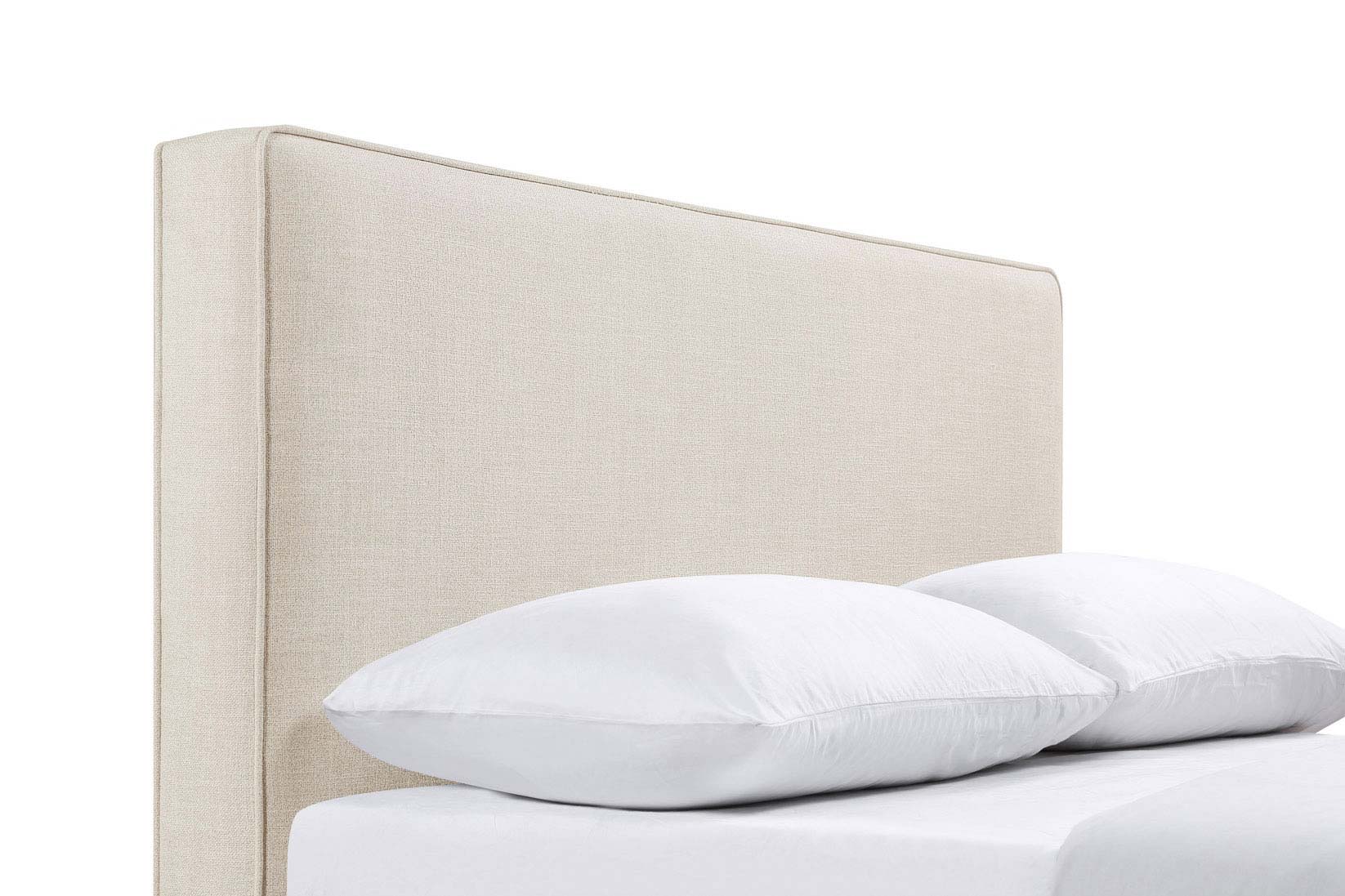 Sand Headboard with Self-welt Details