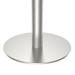Round Modern Dinning Table 31.5 inches Bistro Table Tulip Table with Faux Marble top,Easy Assemble,Sturdy Metal Frame Diameter