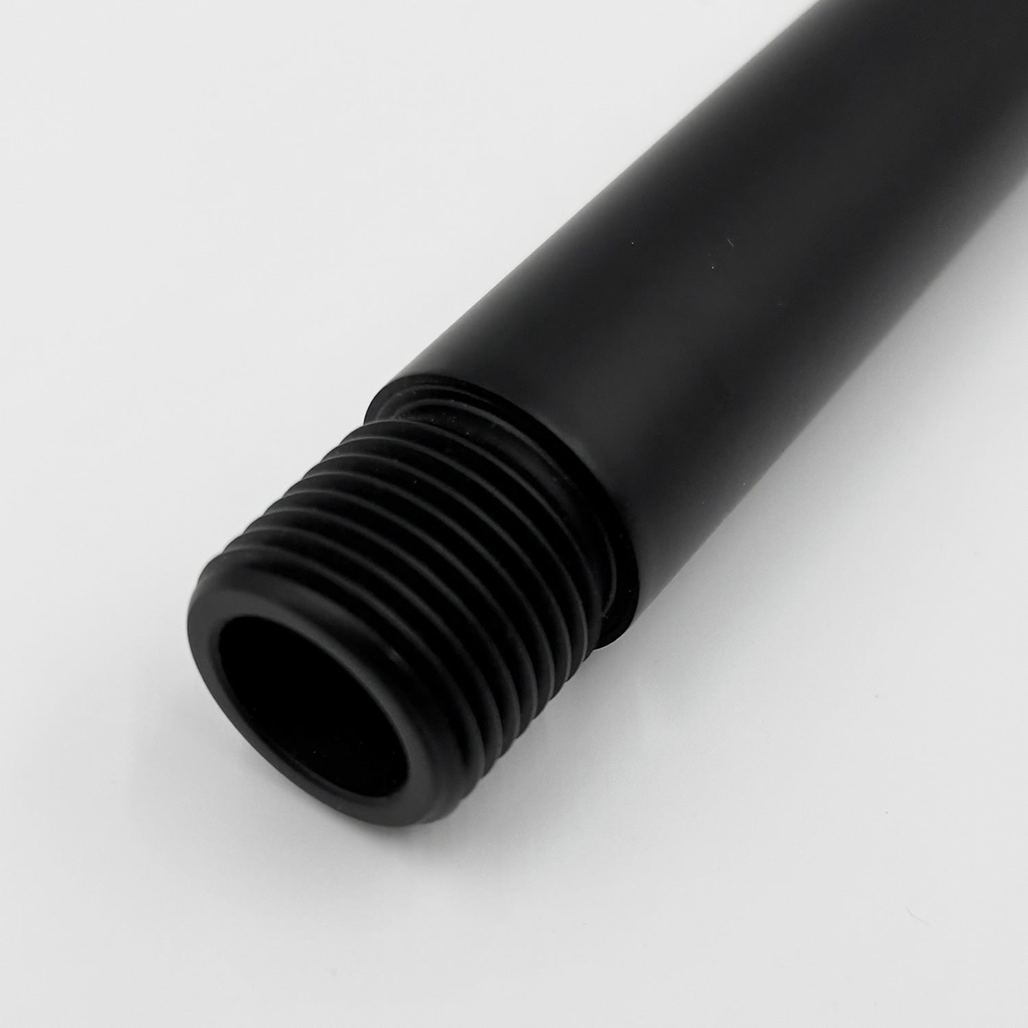 Shower Arm with Flange, 1/2 NPT Tapered Threads, Rain Shower Head Arm, Ceiling Mount Shower Extension Arm