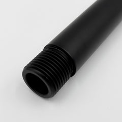 Shower Arm with Flange, 1/2 NPT Tapered Threads, Rain Shower Head Arm, Ceiling Mount Shower Extension Arm