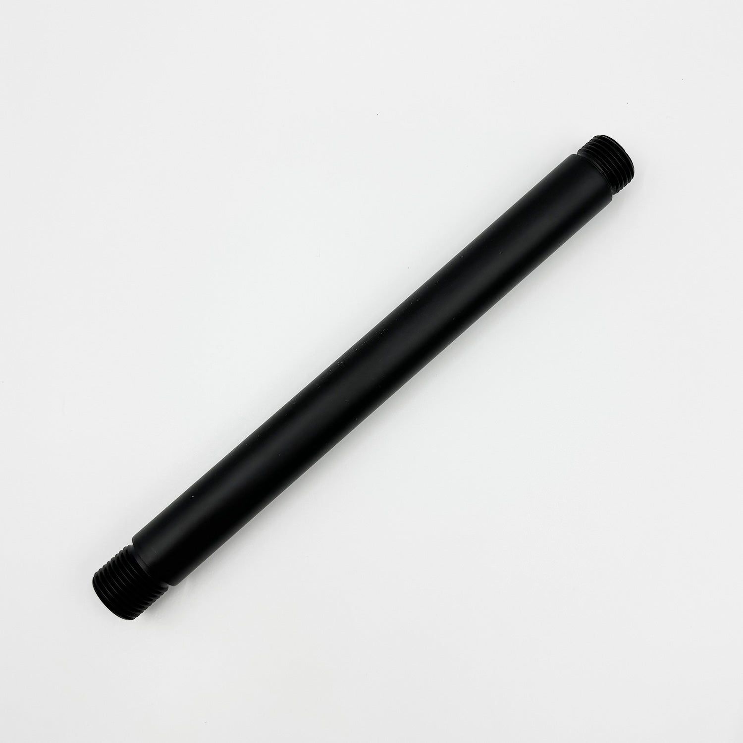 Shower Arm with Flange, 1/2 NPT Tapered Threads, Rain Shower Head Arm, Ceiling Mount Shower Extension Arm