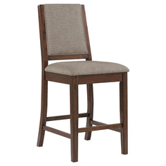 Allen Mango Oak Upholstered Counter Chair (Set of 2)