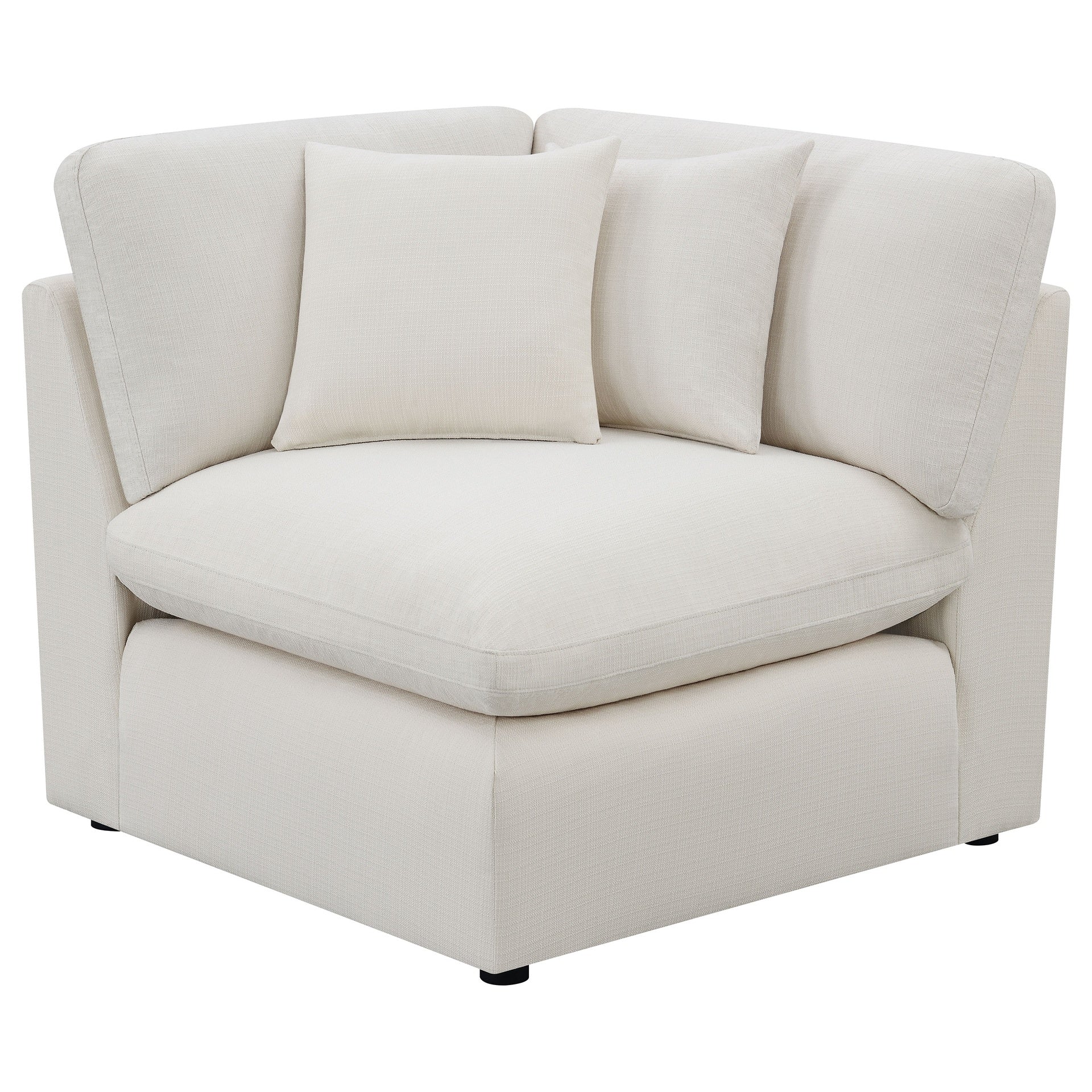 Greeley Ivory 5-piece Upholstered Modular Sectional Sofa