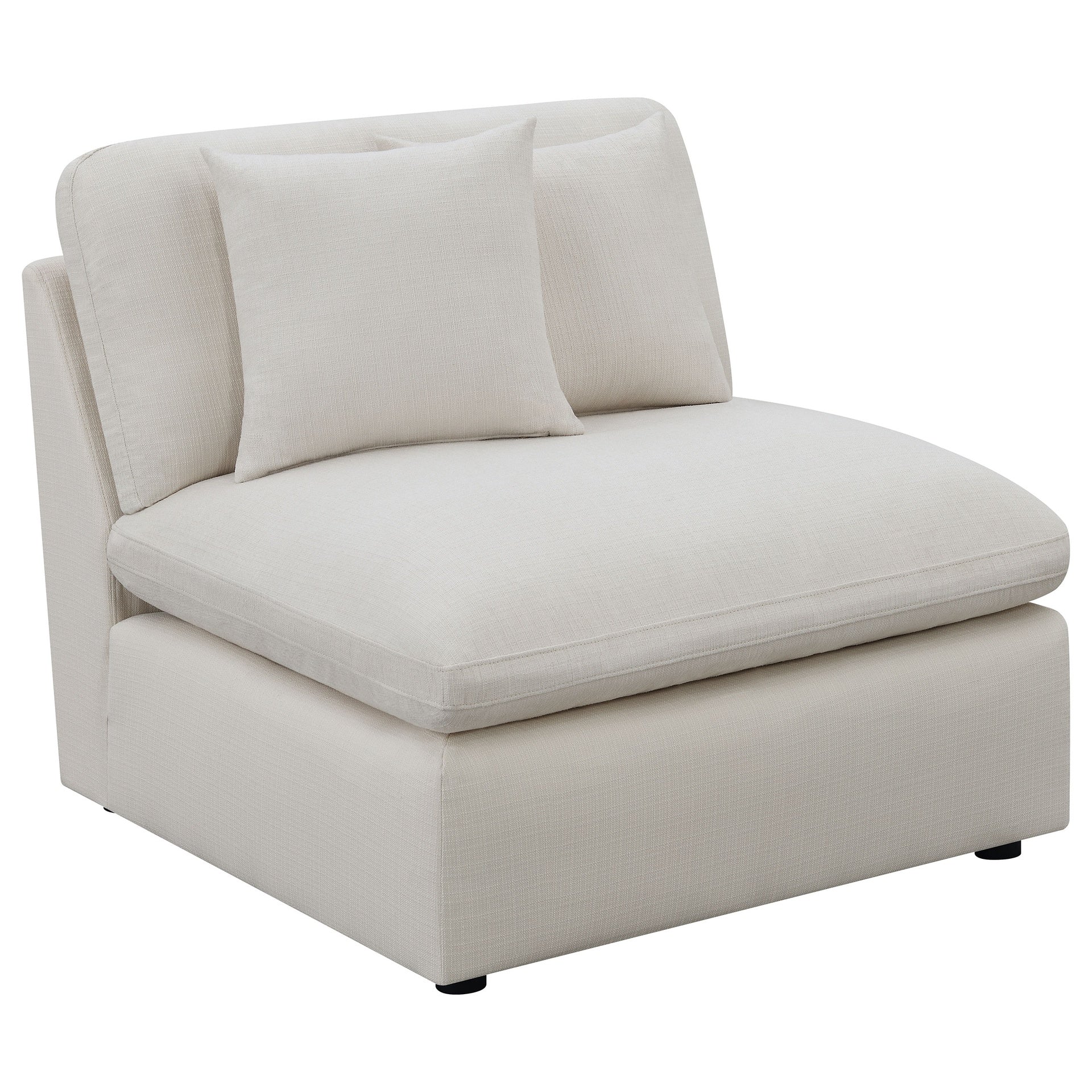 Greeley Ivory 5-piece Upholstered Modular Sectional Sofa