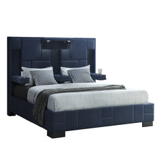 YARIS NAVY BLUE KING BED