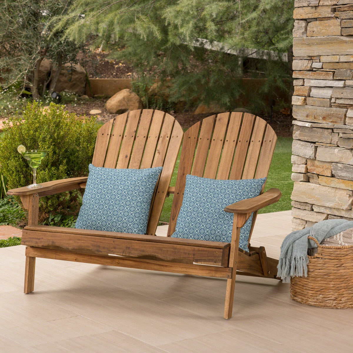MALIBU ADIRONDACK LOVESEAT