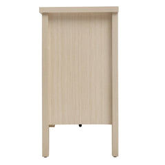 Sideboard Buffet Cabinet, Storage Cabinet with Storage,Modern Storage Cabinet with 4 Doors & Adjustable Shelves for Living Room, Dining Room, Kitchen and Entryway