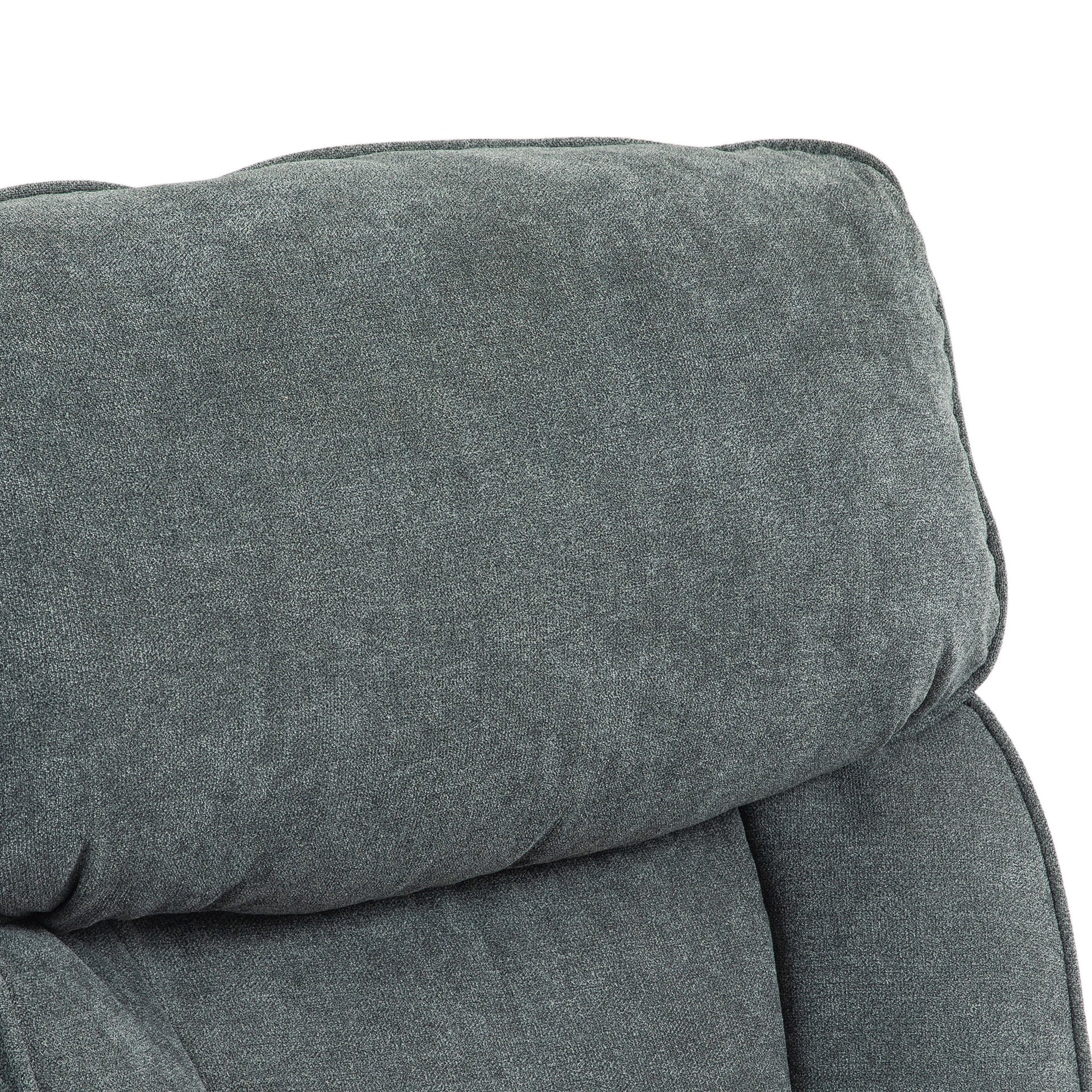 HOMCOM Big and Tall Office Chair, Up to 450 lbs. Heavy Duty High Back Desk Chair with Swivel Wheels, Executive Computer Chair for Heavy People, Gray